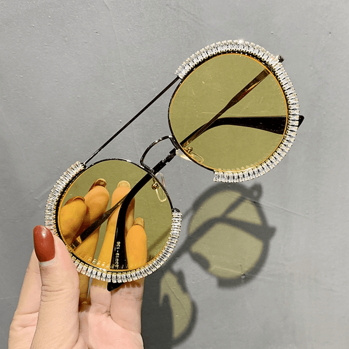 Zircon Oversized Sunglasses - MRSLM