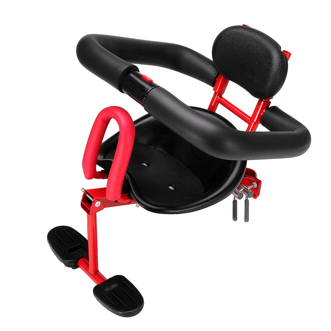 BIKIGHT Bike Kids Rack Mount Seat Protection Safety Quick Release Lock Cycling Children Front Saddle Chair Bike Accessories - MRSLM
