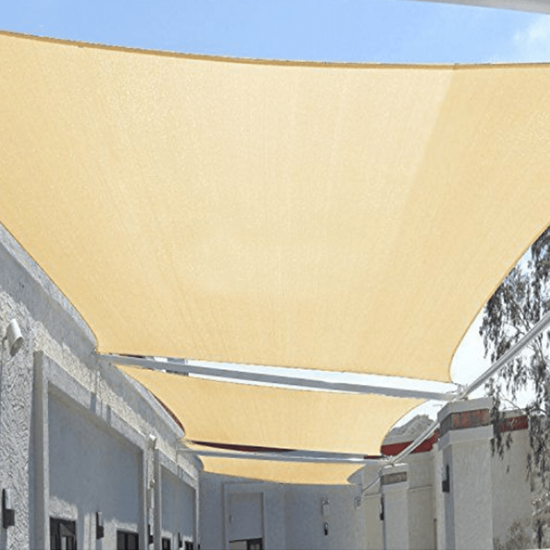 Quadrangle/Triangle Tent Sun Shade anti UV Waterproof Canopy Cover Awning Garden Patio Camping Outdoor - MRSLM