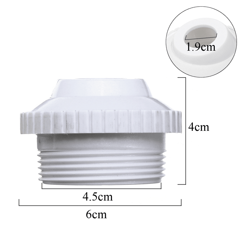 1.5Inch Swimming Pool Spa Return Jet Fitting Ball Nozzle SP1419D Replacement Pool Buttons - MRSLM