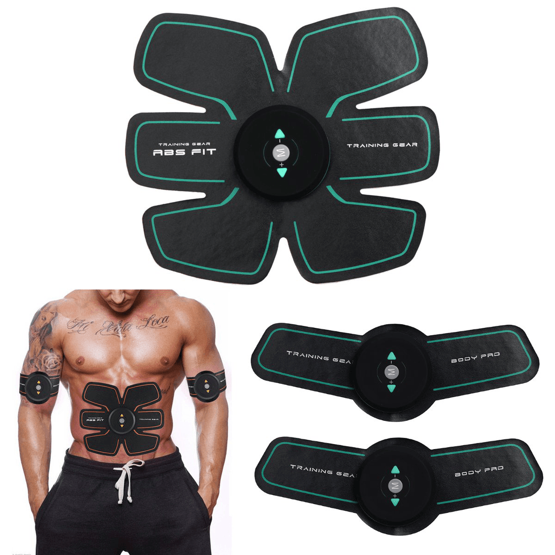 KALOAD Abdominal Muscle Trainer USB Charging Smart ABS Fitness Body Shape Simulator - MRSLM