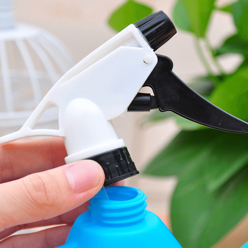 1200Ml Dual Use Hand Pressure Watering Can Gardening Adjustable Handheld Sprinkling Can - MRSLM