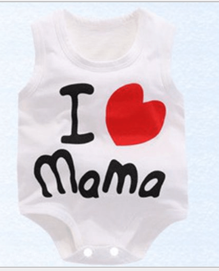 Sleeveless Baby Rompers Clothes Newborn Baby Clothes - MRSLM