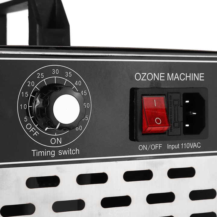 110V 3.5/30/ 40G/H Ozone Generator Machine Industrial Air Purifier Ozonator Disinfection - MRSLM