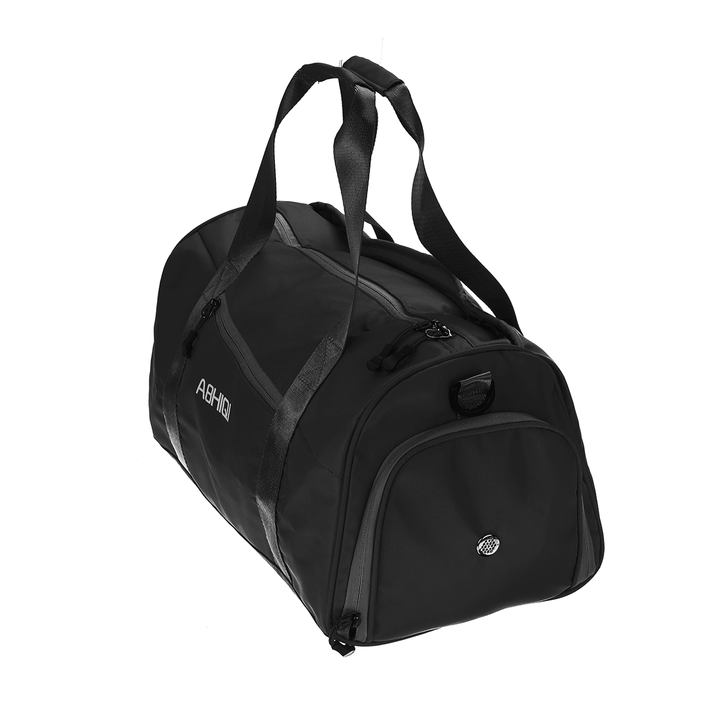24L Canvas Bag Gym Sport Training Handbag Shoulder Bag Travel Luggage Storage Bag - MRSLM