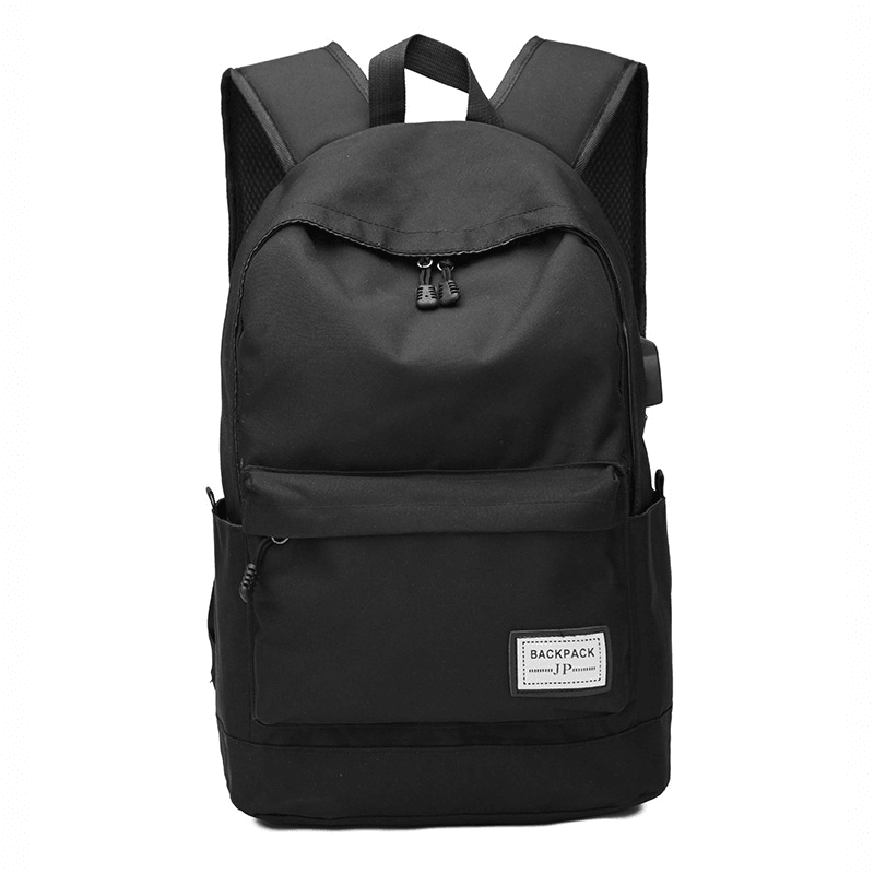 Men Large Capacity Waterproof Multi-Layer USB Oxford Light Weight Backpack Outdoor Bag - MRSLM