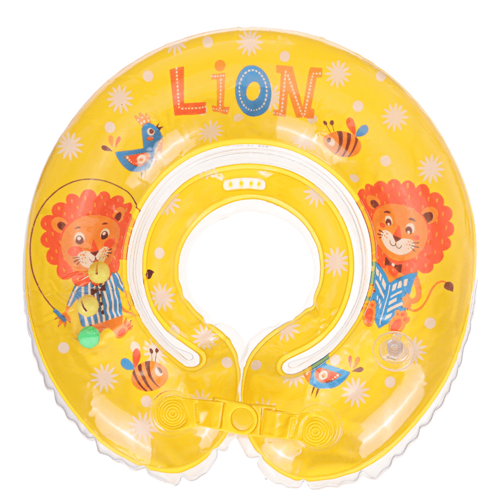 Baby Swimming Neck Ring Tube Baby Safety Infant Float Circle for Bathing Inflatable Swim Circle - MRSLM