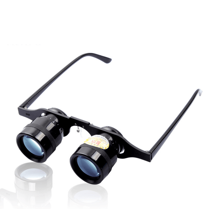 BIJIA 10X34 Binoculars 10X Glasses Telescope Super Low Vision Goggles Hiking Glasses for Hunting - MRSLM