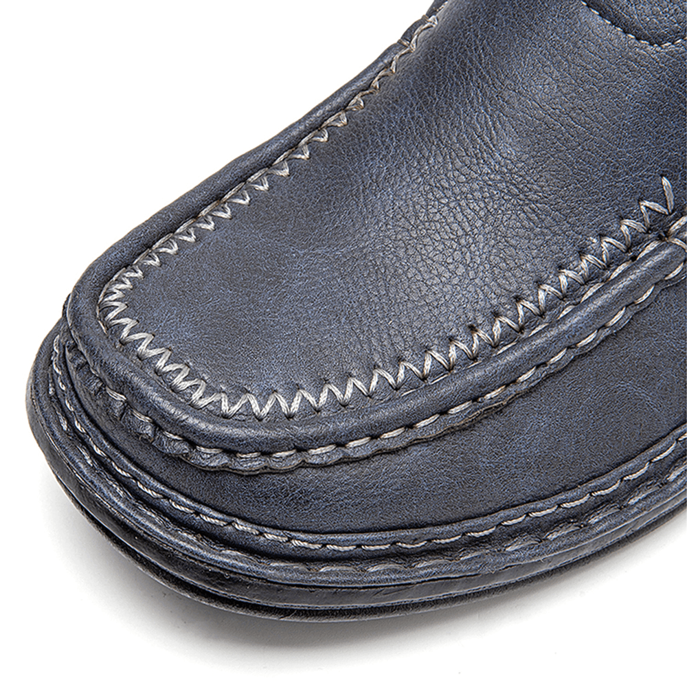 Men Slip-On Soft Sole Non Slip Wear Resistant Casual Shoes - MRSLM