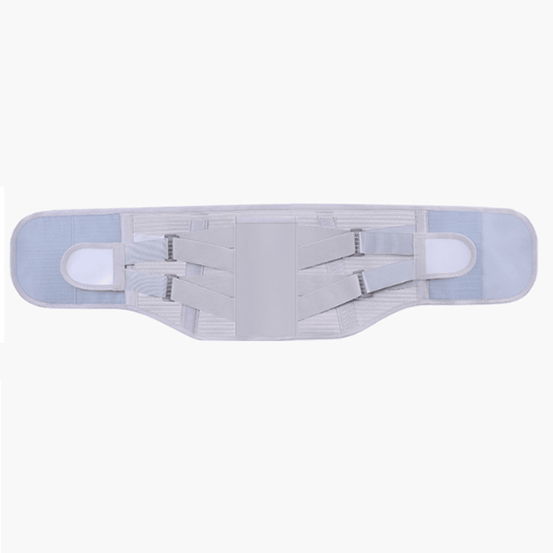KALOAD Back Support Lumbar Shoulder Corrector Adjustable Fitness Exercise Sport Self-Heating Waist Belt Protector - MRSLM