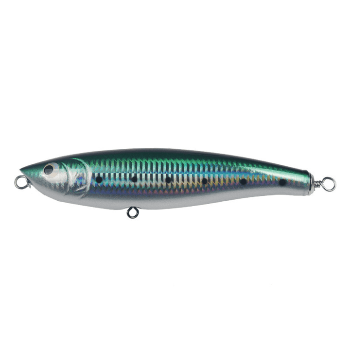 ZANLURE 17CM 70G Floating Water Big Pencil Fish Type Fishing Lures Built-In Moving Steel Ball Bonito Tuna Wooden Lure - MRSLM