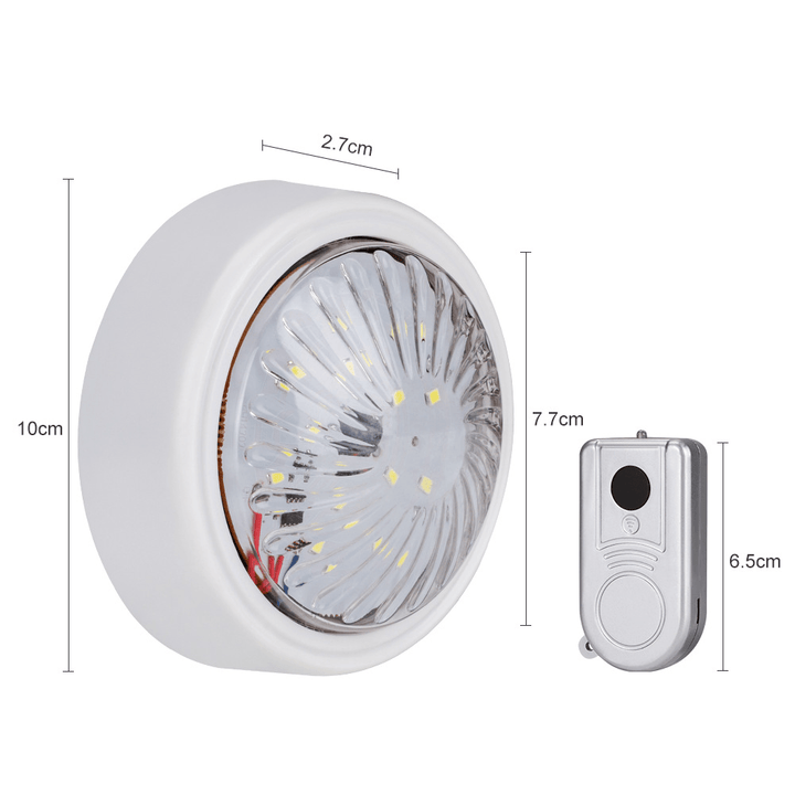 13LED Battery Night Light Home with Remote Control Touch Light Corridor Garage Emergency Lamp - MRSLM