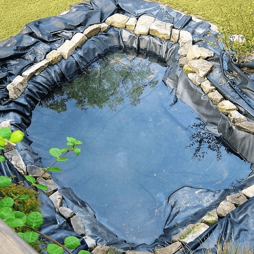 4.5X3M Pond Liner Gardens Pools Membrane Reinforced Landscaping Underlaymentent HDPE Cover - MRSLM