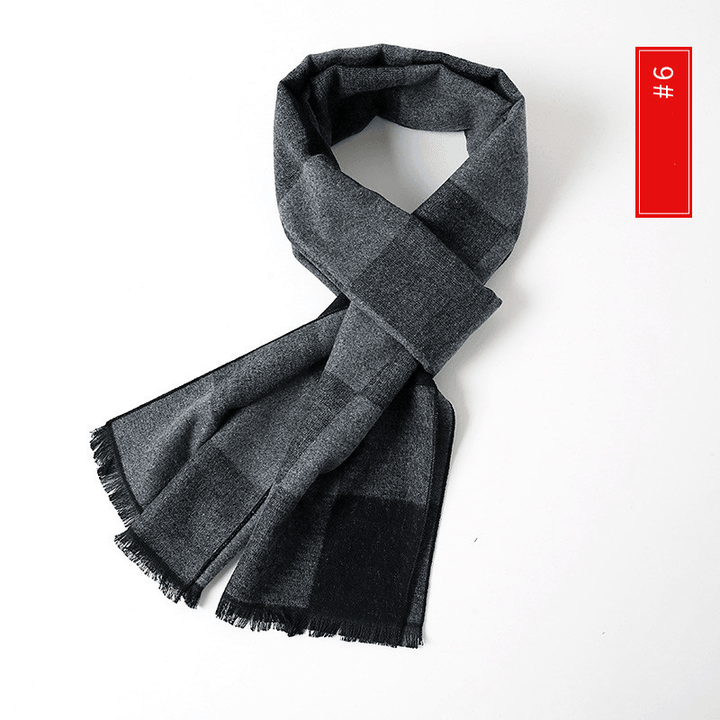 Men'S Extended Cashmere All-Match Warm Scarf - MRSLM