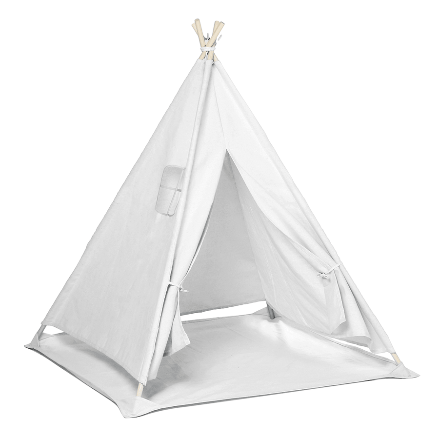 Kids Tent Teepee Tent Children Portable House for Girl Cabana Boy Tents Home Outdoor Garden Play - MRSLM
