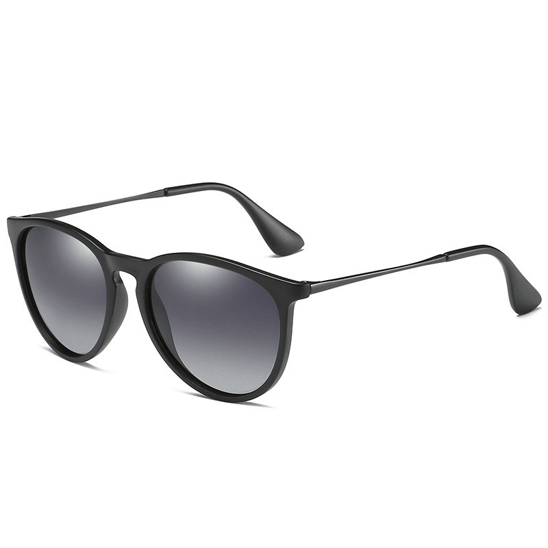 Retro Simple Polarized Sunglasses, Couple Cat Eye Glasses, Colorful Toad Sunglasses - MRSLM