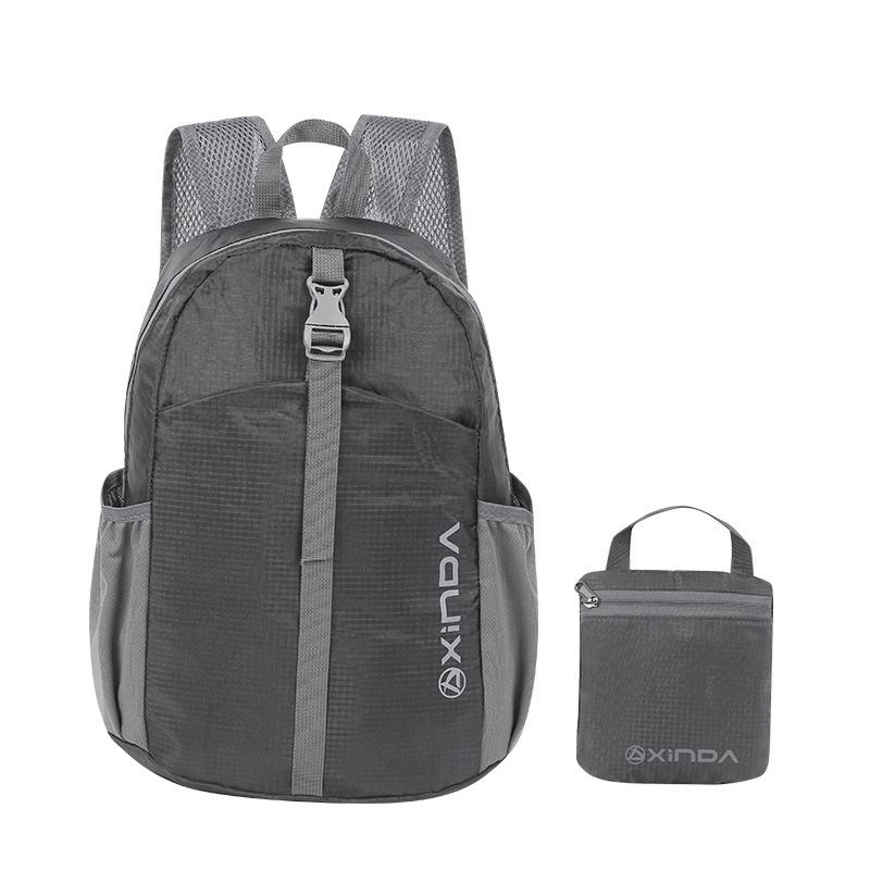 XINDA 18L Folding Backpack Leisure School Student Bag Waterproof Hiking Travel Mountain Camping Storage Bag - MRSLM