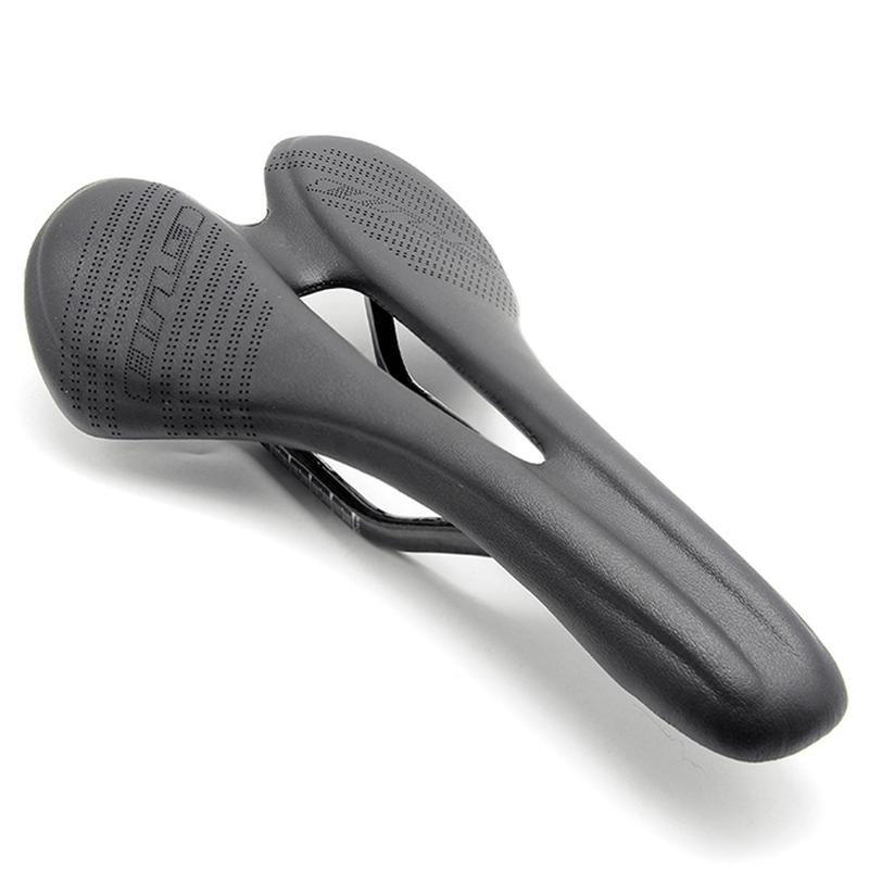 GUB 1158 T700 3K Full Carbon Fiber Saddle Ultralight Breathable PU Leather Seat Mountain Bicycle Parts Hollow155G - MRSLM