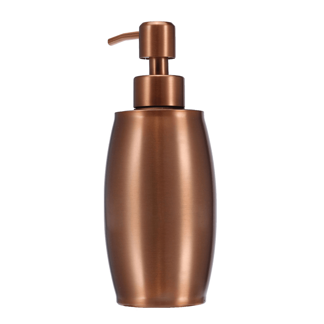 Liquid Dispenser Pump Steel Bottle Hand Soap Lotion Oils Shower Gel Shampoo - MRSLM