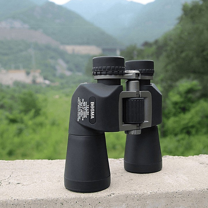 BOSMA 12X50 Binoculars BAK4 FMC HD Professional Anti-Fog Waterproof Durable Aluminium Alloy Telescope for Outdoor Camping Travel - MRSLM