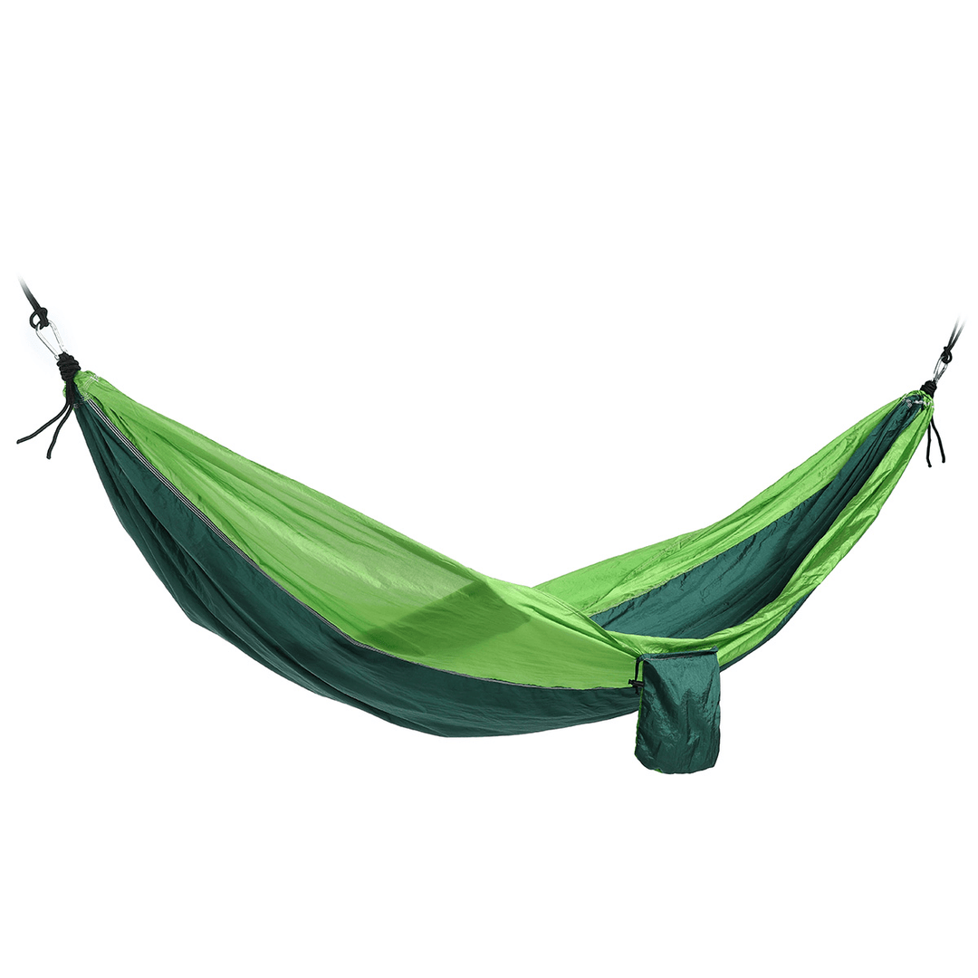 Ipree® 250X140Cm Double Person Hammock Parachute Hammock Hanging Sleeping Bed Swing Chair Outdoor Camping Travel - MRSLM
