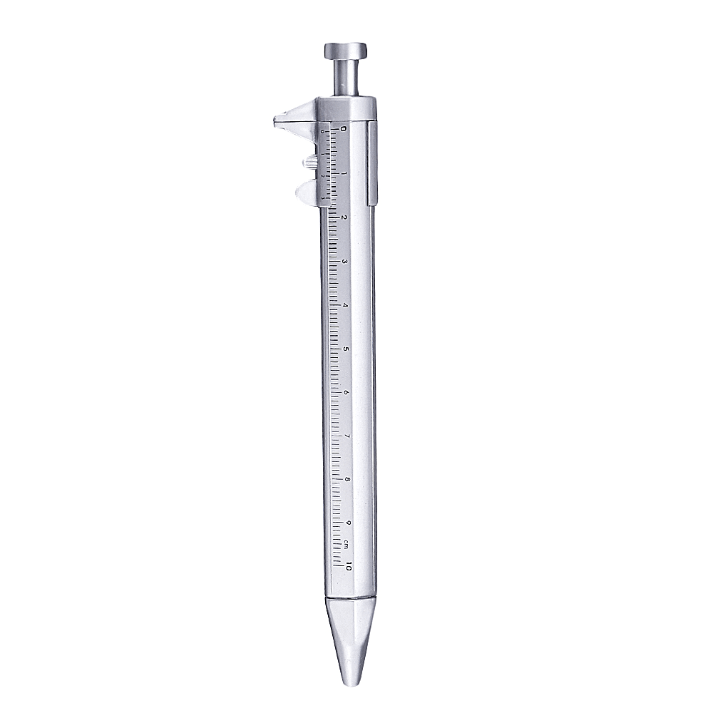 10Pcs Pen Shape Plastic Vernier Caliper Ruler Measuring Tool - MRSLM
