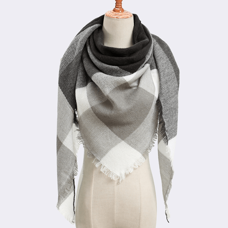 Fashionable Women'S Cashmere Thermal Scarf - MRSLM