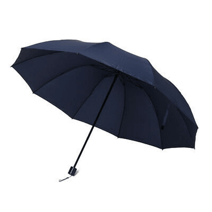 Large Folding Umbrella Auto Anti-Uv Windproof Rain Sun Business for Men Women - MRSLM
