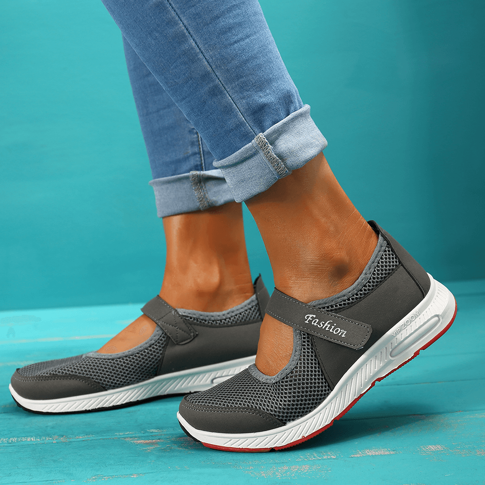 Women Breathable Backless Casual Shoes - MRSLM