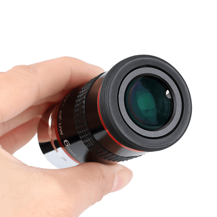 New 1.25" 68-Degree Ultra Wide Angle 6Mm Eyepiece for Astronomical Telescope - MRSLM