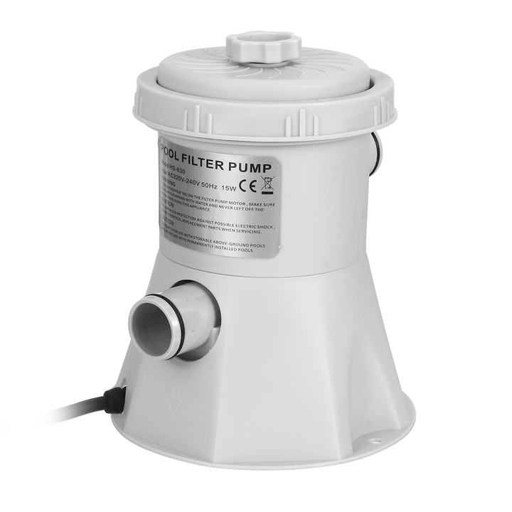300GAL Electric Swimming Pool Filter Pump for above Ground Pools Cleaning Tools - MRSLM