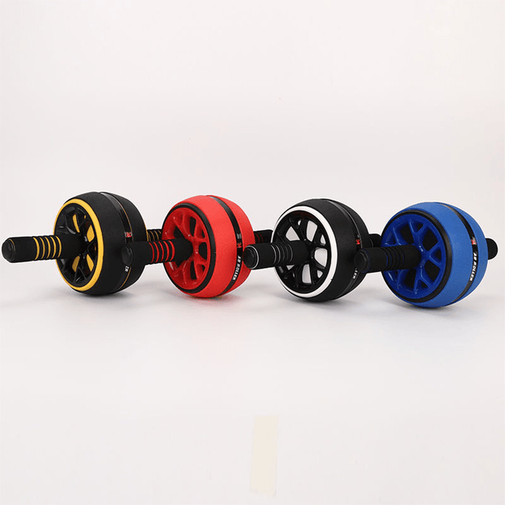 1PC Wider Ab Roller Wheel with Knee Pad for Core Training Abdominal Workout Fitness Exercise Tools - MRSLM