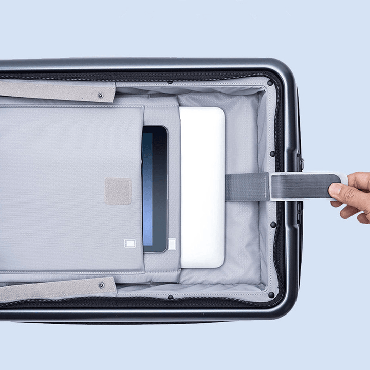 90FUN 20Inch Business Suitcase TSA Lock 36L Travel Luggage Case From - MRSLM