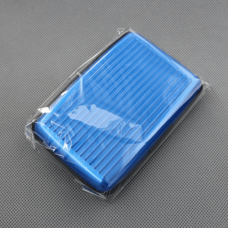 Ipree® Aluminum Alloy Card Holder Antimagnetic Credit Card Case Portable ID Card Storage Box - MRSLM