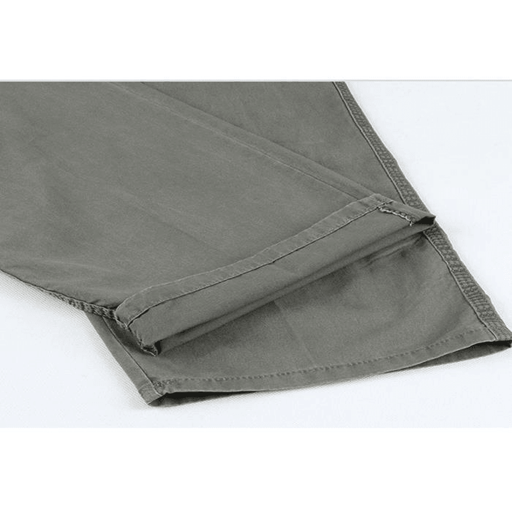 Men'S Large Size Loose Washed Sports Trousers - MRSLM