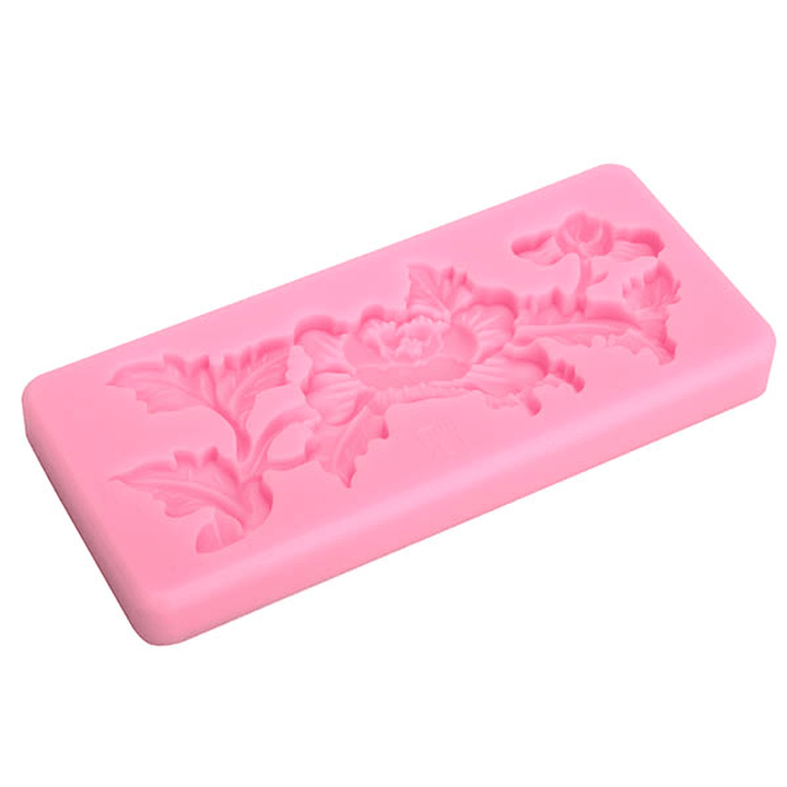 Carving Silicone Fondant Mold Cake Decorating Mould Gum Paste Sugarpaste Mold FDA LFGB - MRSLM