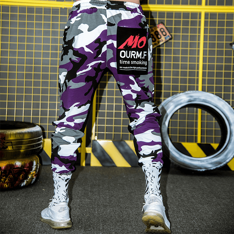 Loose Guard Pants Trendy Footwear Overalls Camouflage - MRSLM