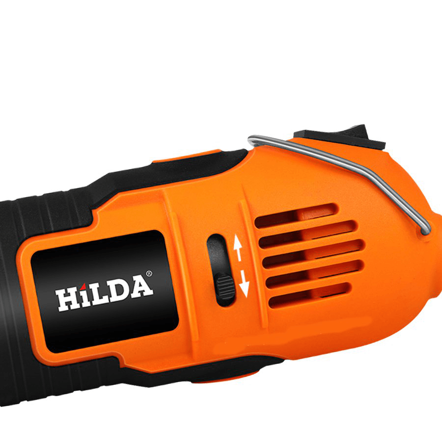 HILDA 220V 200W Electric Mini Drill Grinder Engraving Pen Electric Grinding Machine with 210Pcs Rotary Tool Accessories - MRSLM