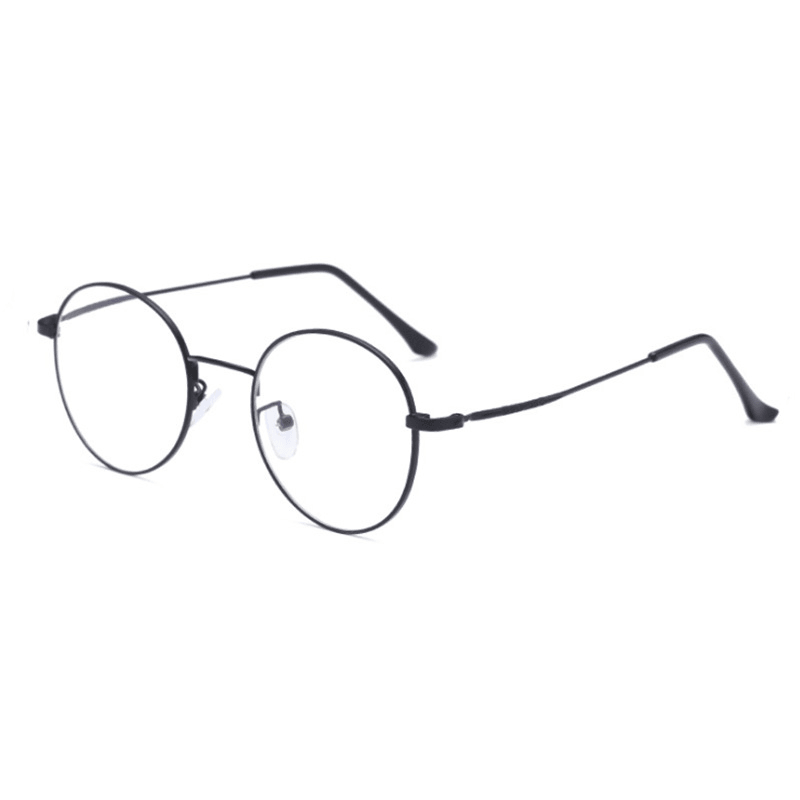 New Style Flat Mirror Full Frame Myopia Glasses Female round Glasses Frame - MRSLM