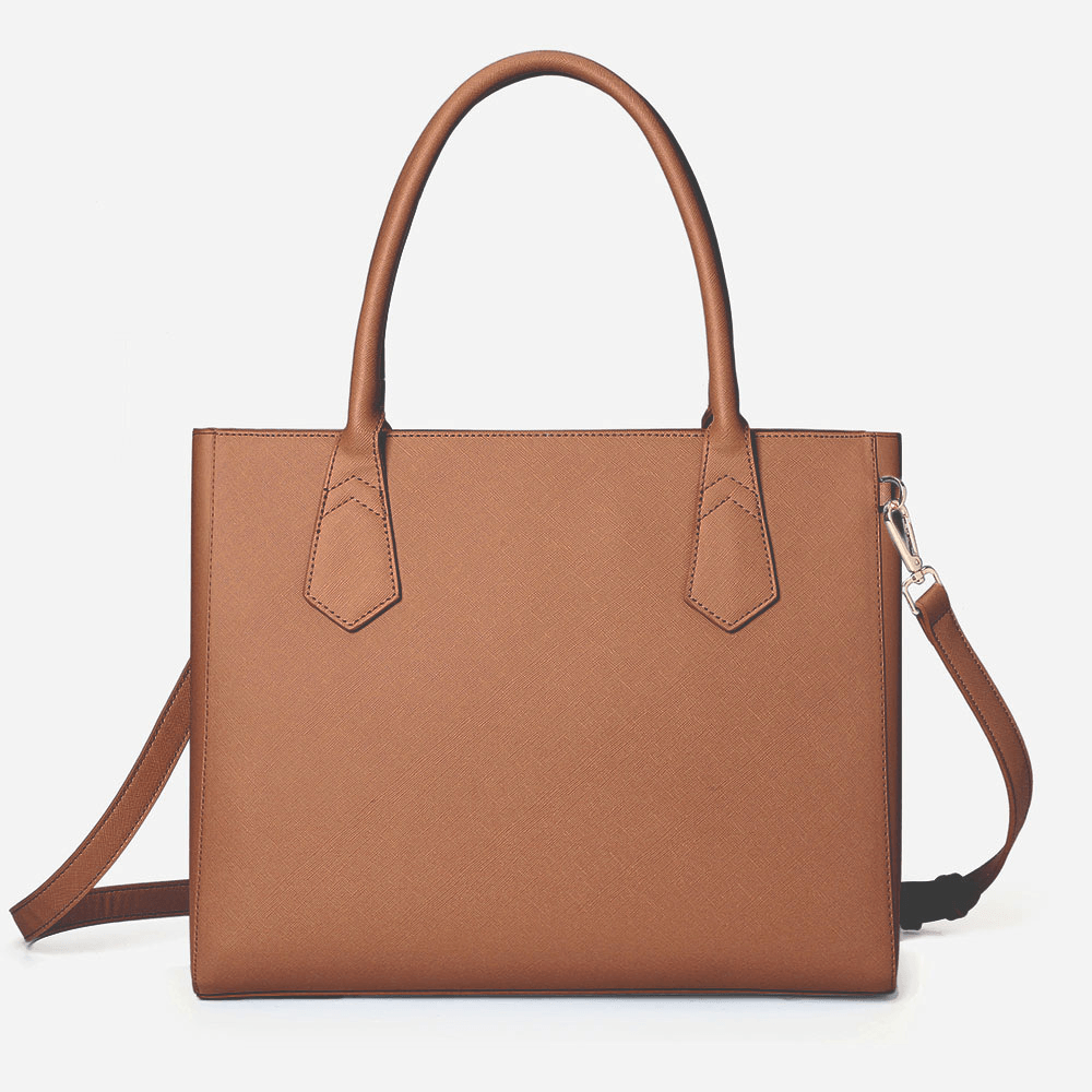 Women Multi-Purpose Solid Color Casual Ourdoot Shopping Handbag Shoulder Bag Cross Body Bag - MRSLM