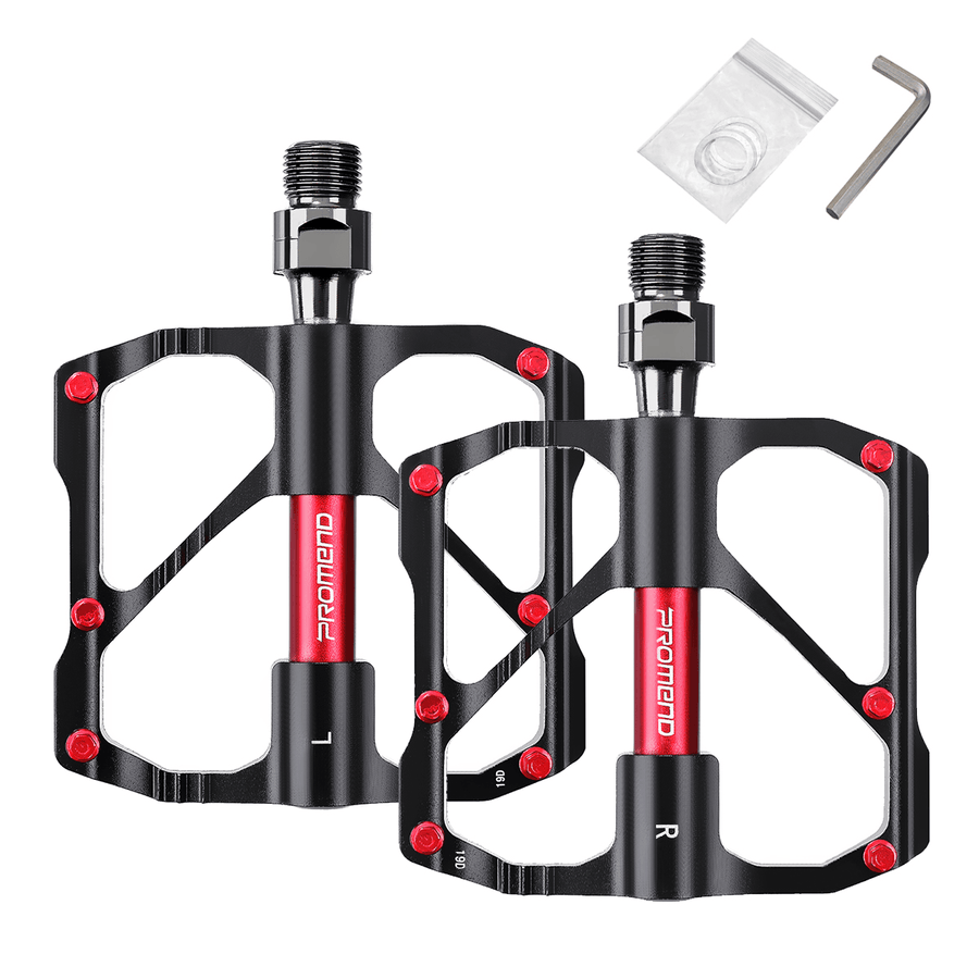 1 Pair Ultralight Bike Padel 3 Bearings Anti-Skid Quick Release Bicycle Platform Pedal - MRSLM