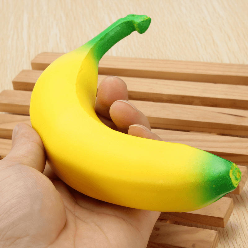 Squishy Banana Toy Slowing Rising Scented 18Cm Gift - MRSLM