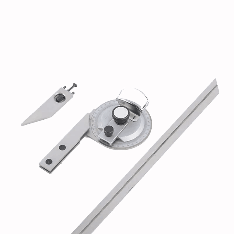 360 Degree Universal Bevel Protractor Angle Measuring Finder Precision Goniometer Angular Ruler with Magnifier Woodworking Tool - MRSLM