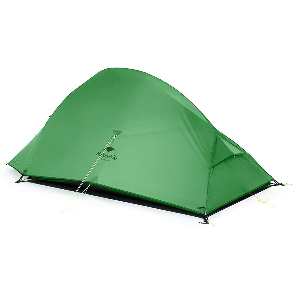 Naturehike Cloud-Up 2 People Lightweight Backpacking Tent 210T Ripstop 4 Season Dome Tent Double Layers PU 3000Mm Water Resistant with Footprint for Camping Hiking - MRSLM