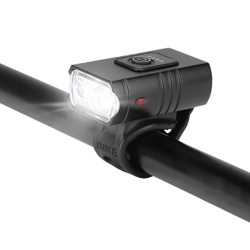 XANES® 2Xt6 Bike Light 6 Modes USB Rechargeable Waterproof Super Bright Bike Front Headlight Bicycle Light - MRSLM