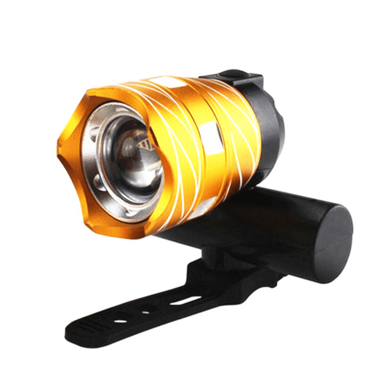 XANES ZL01 800LM T6 Bicycle Light Three Modes Zoomable Night Riding USB Rechargeable Waterproof - MRSLM