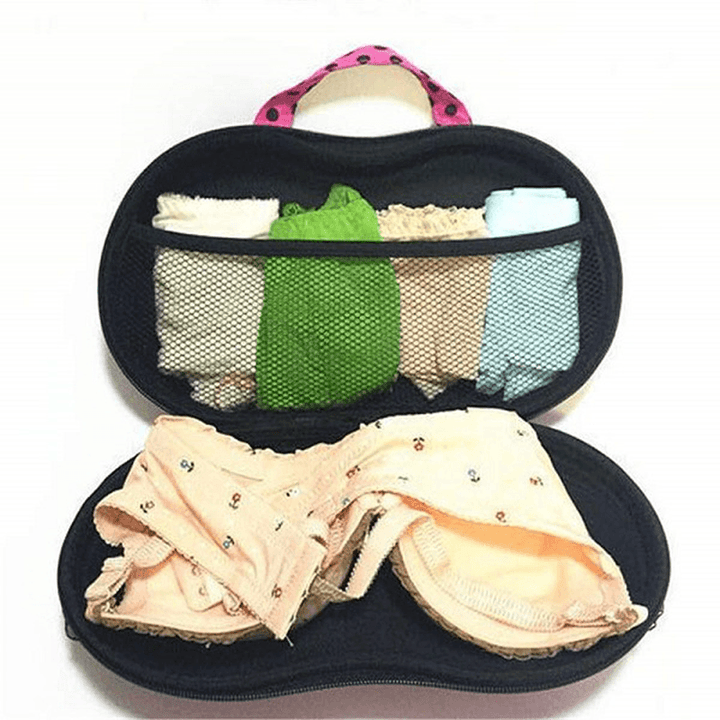 Travel Bra Bag EVA Bra Storage Box Luggage Underwear Storage Bag - MRSLM