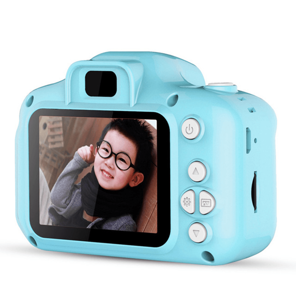 Kids Camera 1080P HD Video Intelligent Shooting Children'S Digital Camera with 2 Inch Display Screen for Kid Toy Gift - MRSLM