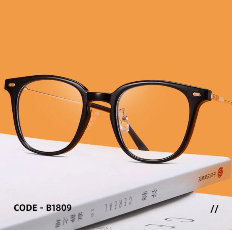 Glasses Frame New anti Blue Light Flat Lens - MRSLM