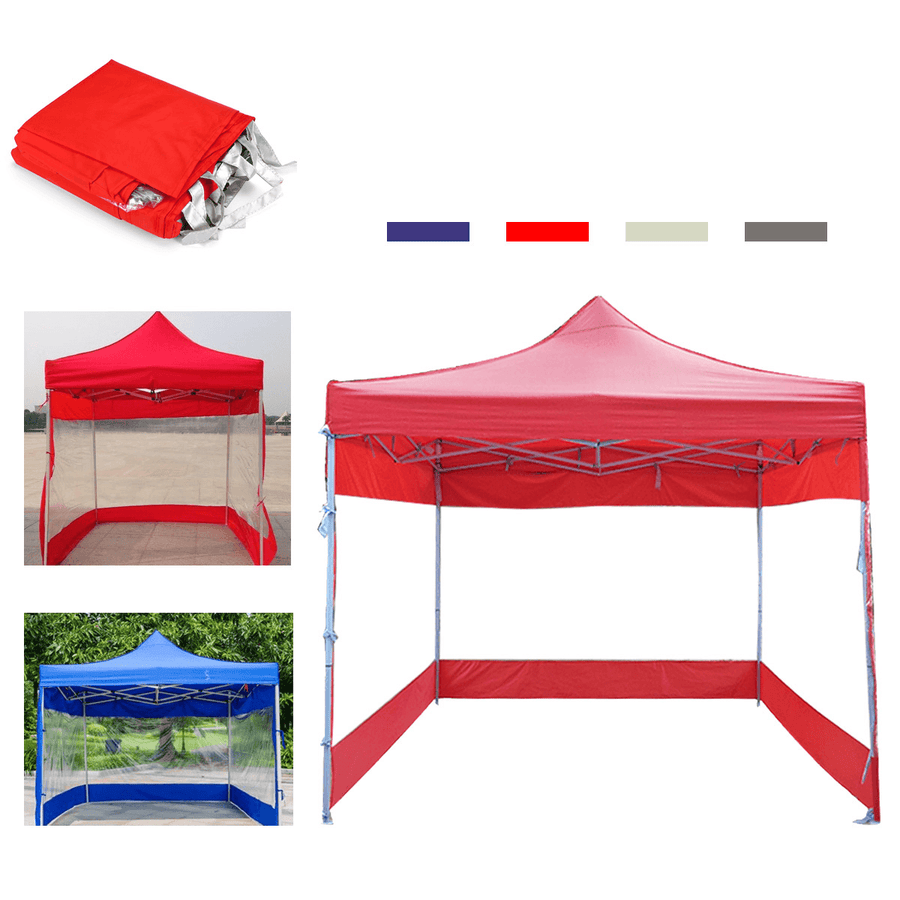20FT 3 Sides Wall Canopy Tent Waterproof Windproof Shelter Outdoor Camping Travel - MRSLM